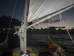 view from sailboat